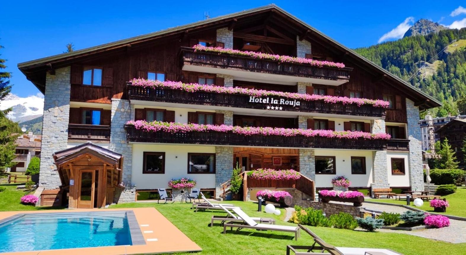 Hotel La Rouja Champoluc Εξωτερικό φωτογραφία